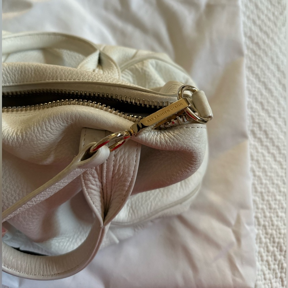ALEXANDER WANG Rocco White Leather Bag - Picture 8 of 11